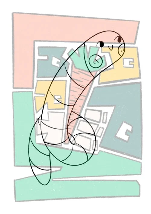 Worm Coloring Pages