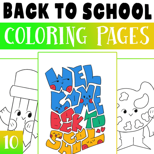 Back to School Coloring Pages