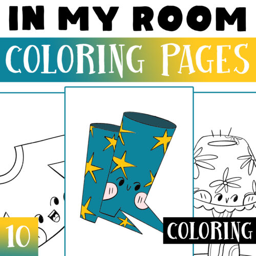 my room coloring pages