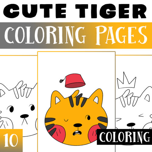 Tiger Coloring Pages