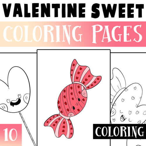 sweet treats coloring pages