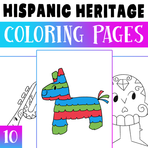 Hispanic Heritage Month Coloring Pages