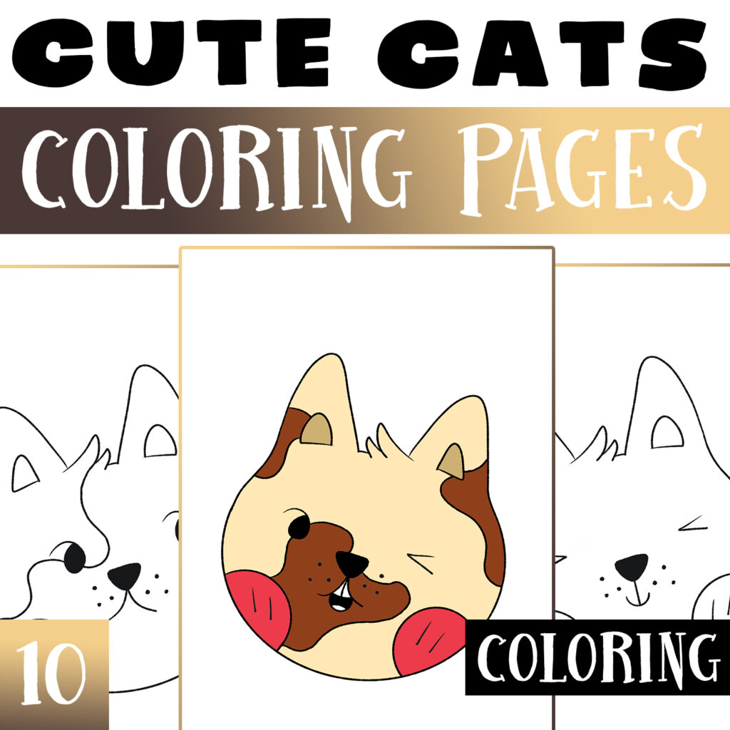 Cat Coloring Pages