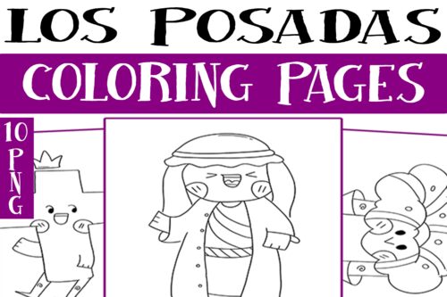 Los Posadas coloring pages