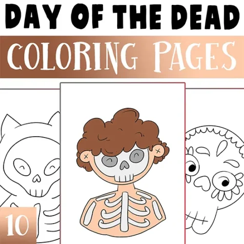 Dia de Los Muertos Coloring Pages