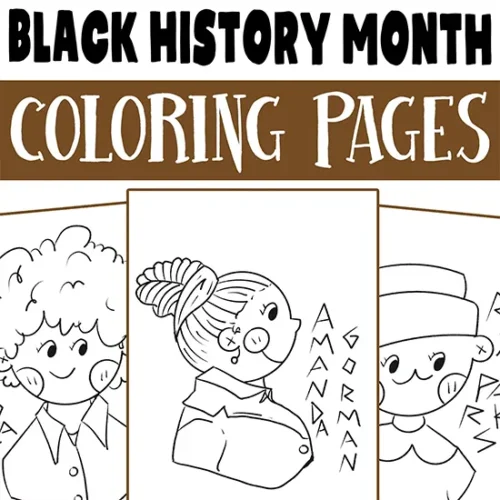 black history month coloring pages