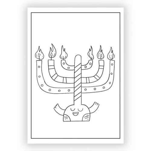 hanukkah coloring pages