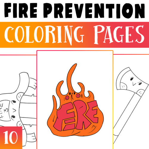 Fire Prevention Week Coloring Pages