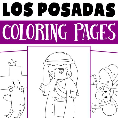 Los Posadas coloring pages