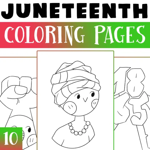 Juneteenth Coloring Pages